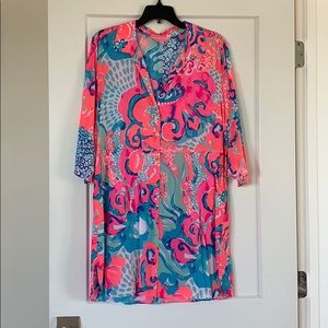 Lilly Pulitzer - Natalie Cover-Up Shirtdress